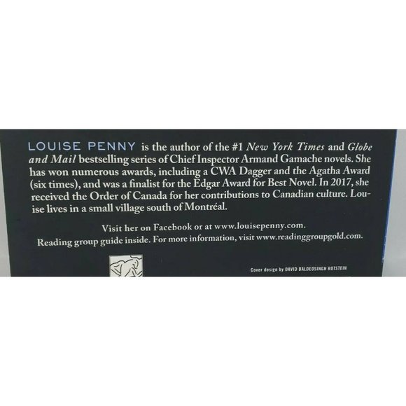 Louise Penny A Great Reckoning Novel Paper Back Book Clean Mint Condition - Picture 6 of 8